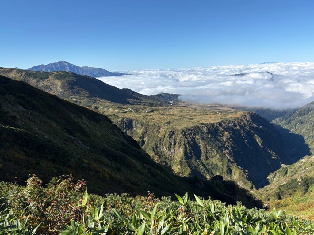 溶岩台地の弥陀ヶ原